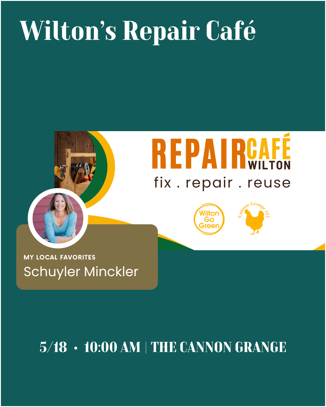 Wilton’s Repair Café 